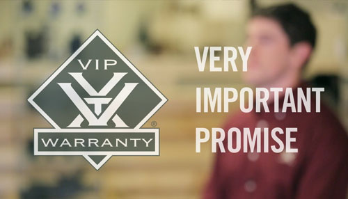 Vortex Optics lifetime VIP warranty