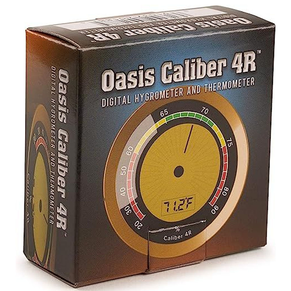 Cigar Oasis digitale hygrometer 4R Gold