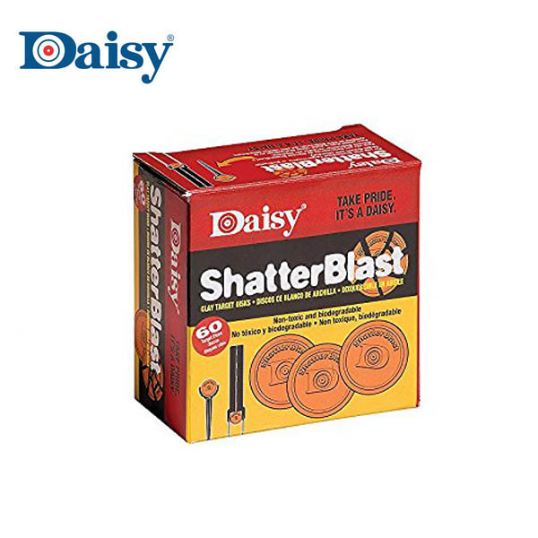Shatterblast kleischijven 60 Pcs - Daisy