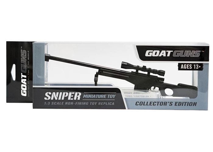 Sniper SR Camo Miniatuur - GoatGuns