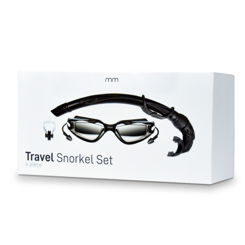 Travel snorkel set