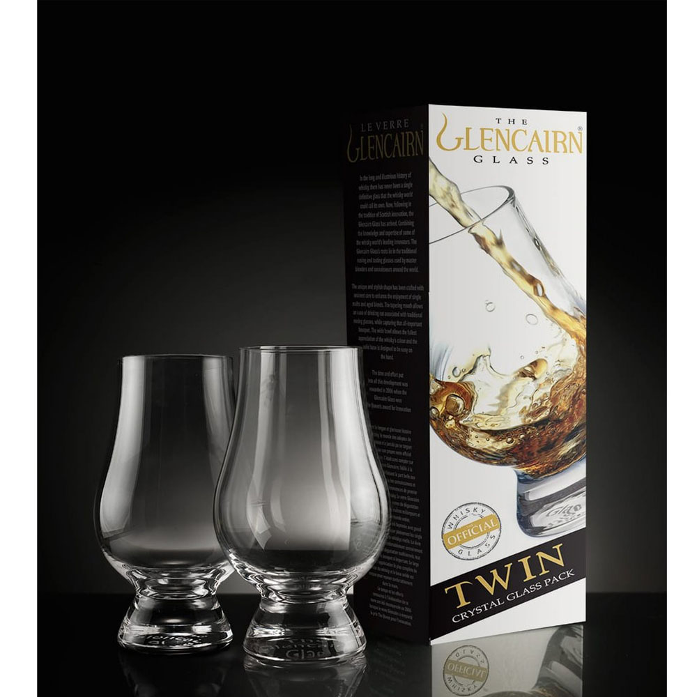 Zeldzaamheid Menstruatie Inheems Whisky tasting glas - 2 stuks in geschenkverpakking - Glencairn | Hop.nl