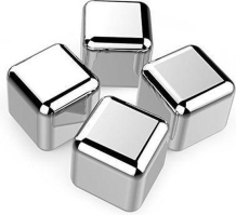 Whiskey stenen RVS set - 6