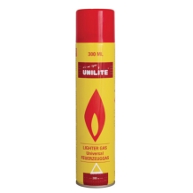 Aansteker gas 300 ml - Unlite
