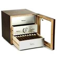Chianti medium Deluxe Aluminium Walnoot - Adorini