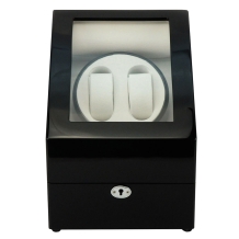 Double watchwinder zwart