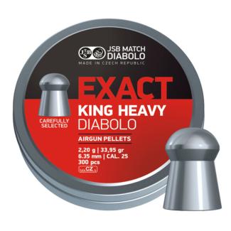 JSB AA Exact King Heavy 6,35mm 33.95/2,200 p/300