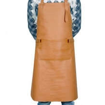Leren BBQ Schort - Rundleer