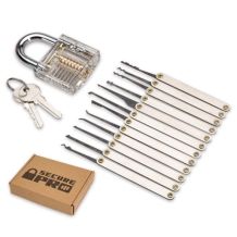 Practice lockpick set pro - Inclusief transparant slot