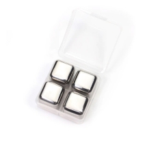 Whiskey stenen RVS set - 4