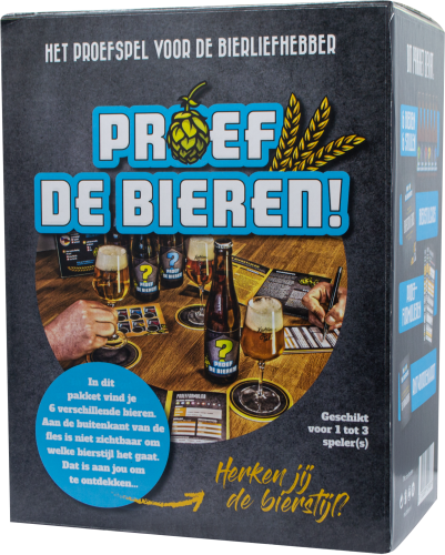 Bierproefspel 6 x 33cl- Proef de bieren