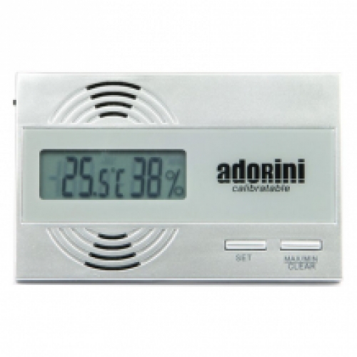 Digitale hygrometer en thermometer - Adorini