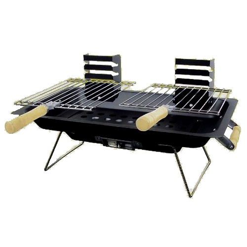 BBQ Hibachi houtskoolbarbecue - Staal