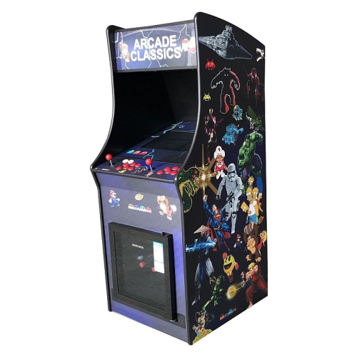 Classic Arcade met koelkast - 22''