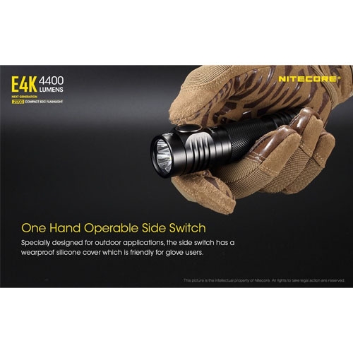 E4K Zaklamp - Nitecore
