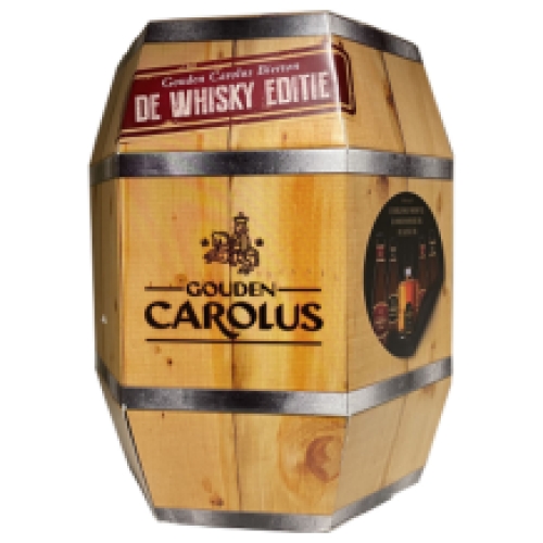 Gouden Carolus whisky bierton - 4x33cl + 5cl whisky