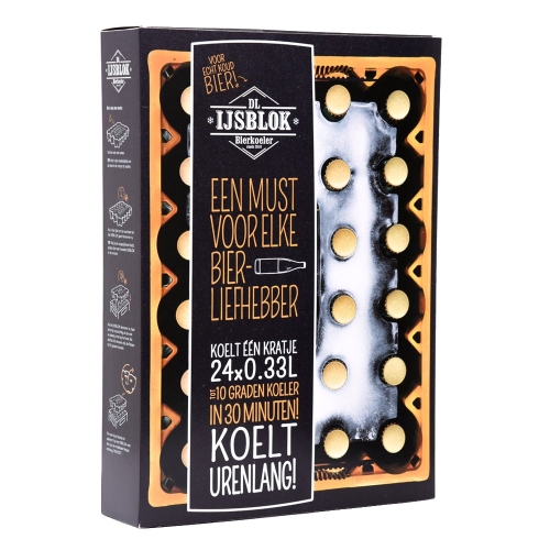 DL IJsblok bierkoeler - Koud kratje in 30 minuten! 