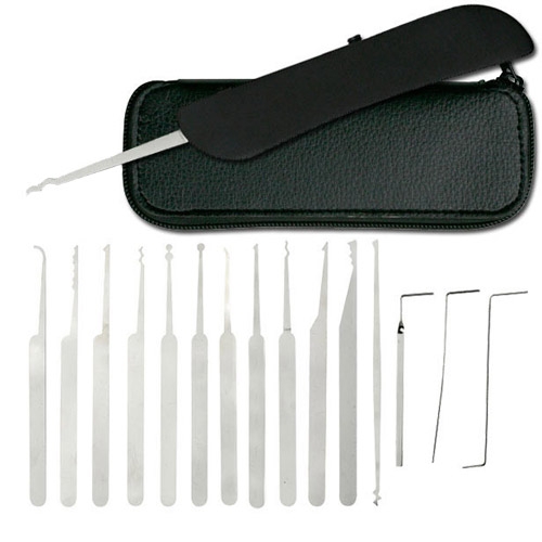 Lock picking tools - 19-delig