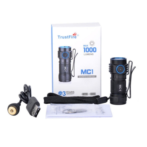 MC1 Zaklamp 1000 lumen - Trustfire