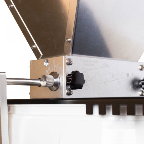 Moutmolen Grain Gorilla - verstelbare RVS rollen