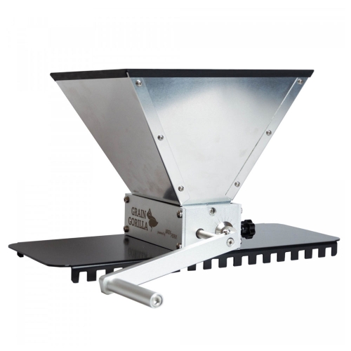 Moutmolen Grain Gorilla - verstelbare RVS rollen