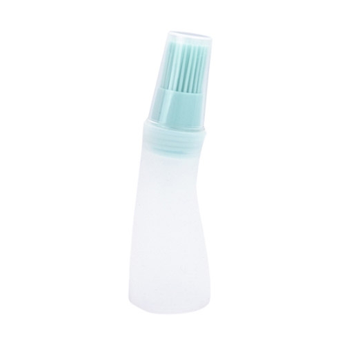 Olie fles met rubber kwast - 12.5 cm