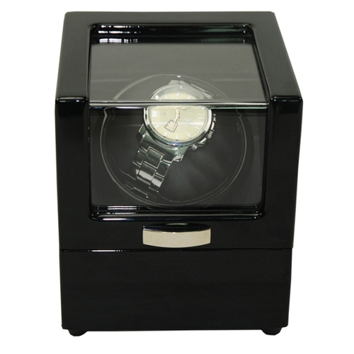 Singel watchwinder zwart