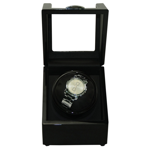 Singel watchwinder zwart