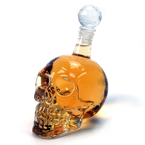 Skull bottle 1L