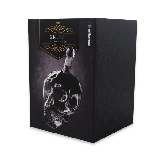 Skull bottle 1L