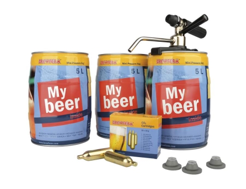 Startset minidrukvaatjes Brewferm® met Party Star Deluxe