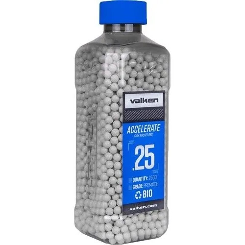 BB's Valken Accelerate Bio Fles - 2500 st