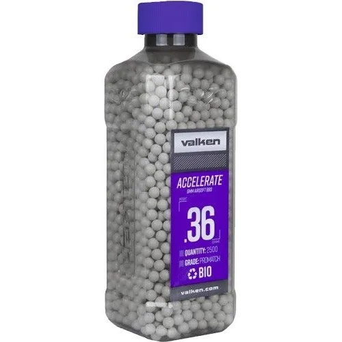 BB's Valken Accelerate Bio Fles - 2500 st