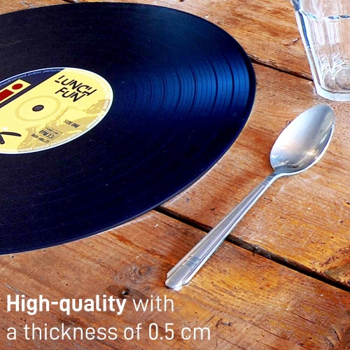 Vinyl placemats - 4 stuks
