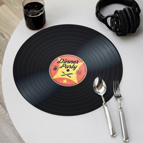 Vinyl placemats - 4 stuks
