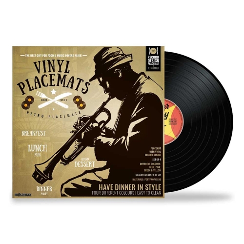 Vinyl placemats - 4 stuks
