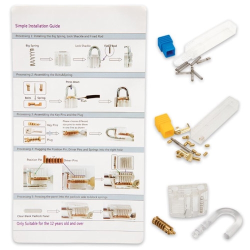 X Secure lockpit DIY assembly set