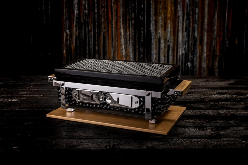 Yakiniku Shichirin Keramiek RVS rechthoekig