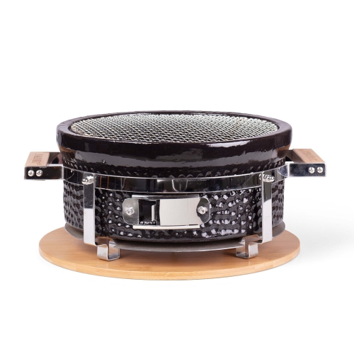 Yakiniku Shichirin Keramiek RVS rond
