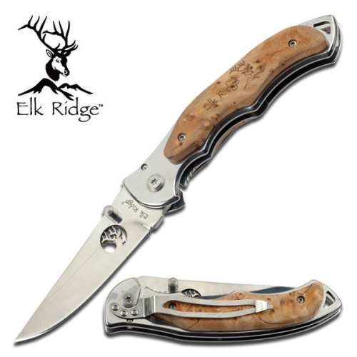 Zakmes hout -Elk Ridge