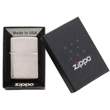 Zippo 200 chrome brushed