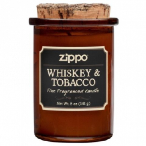 Whiskey en Tobacco -  Zippo kaars