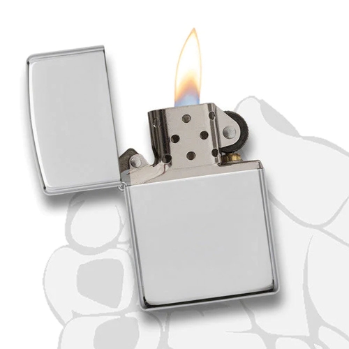  Zippo High Polish Sterling Silver 